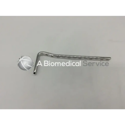 Metallic l-shaped synthese 237.22 condylar plates 95 degrees with evenly spaced holes for orthopedic use