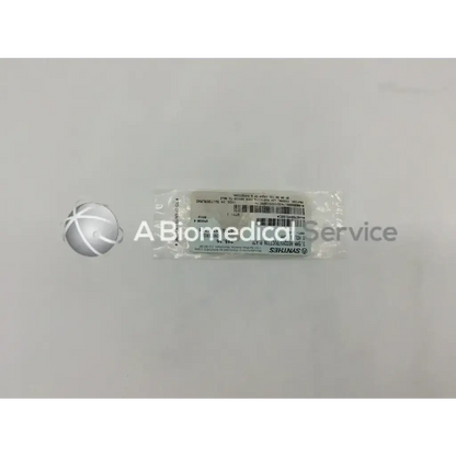Synthes 245.16 3.5mm clear plastic packaged reconstruction plate with 6 holes and barcode label