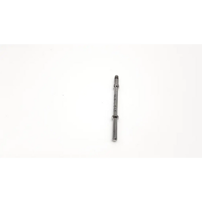 Silver metallic bicycle valve stem with threaded ends and engraved markings for synthes 309.67 4.5mm drill use