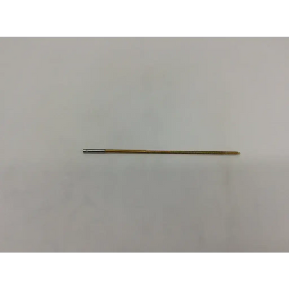 Gold-colored Synthes 311.33 cortex screw with threaded shaft and silver hexagonal drive head for screw ac4-157 121322sm