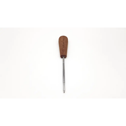 Wooden-handled large hexagonal driver with metallic shaft synthes 314.27 designed for heavy-duty use