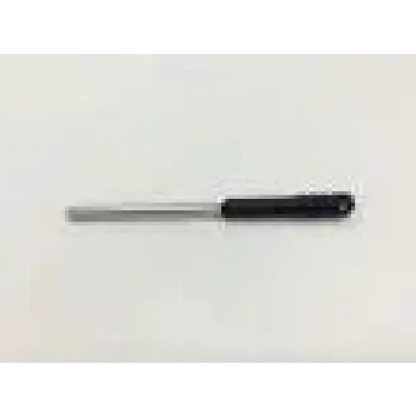 Synthes 319.004 depth gauge with black handle and polished metal blade for precise measurement tasks