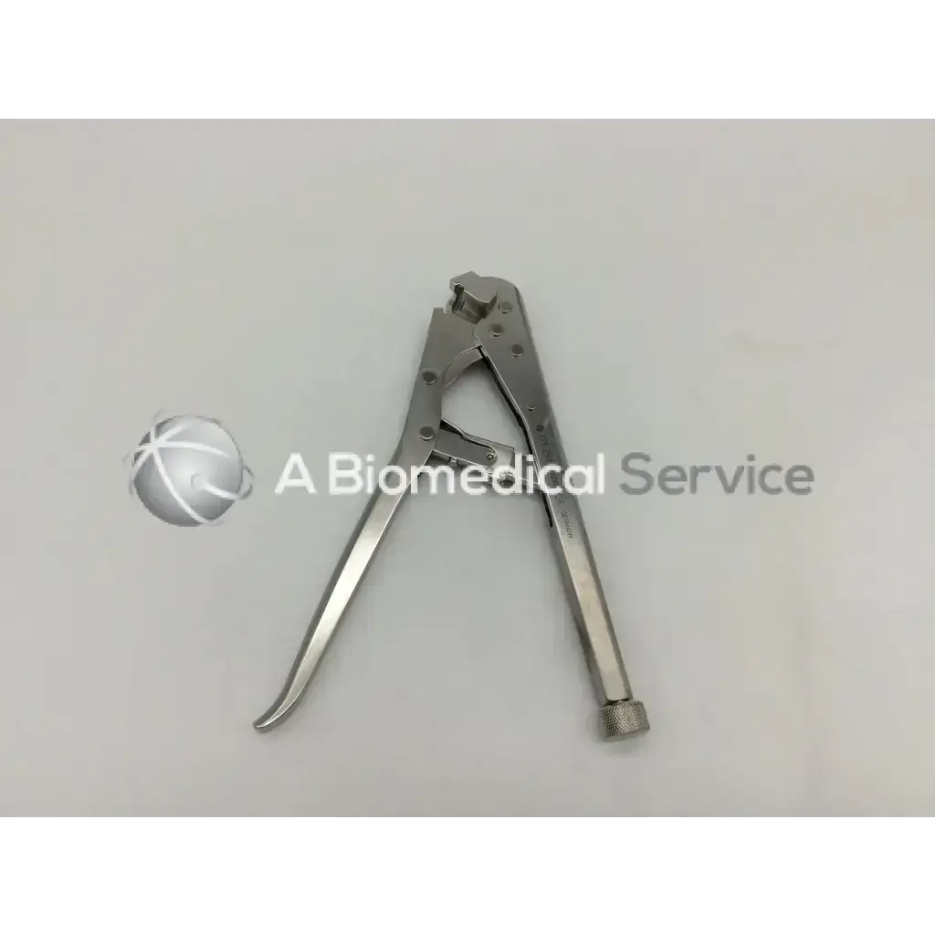 Synthes 329.291 stainless steel bending pliers with polished finish for precise 5mm clavicle plates shaping