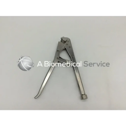 Synthes 329.291 stainless steel bending pliers with polished finish for precise 5mm clavicle plates shaping