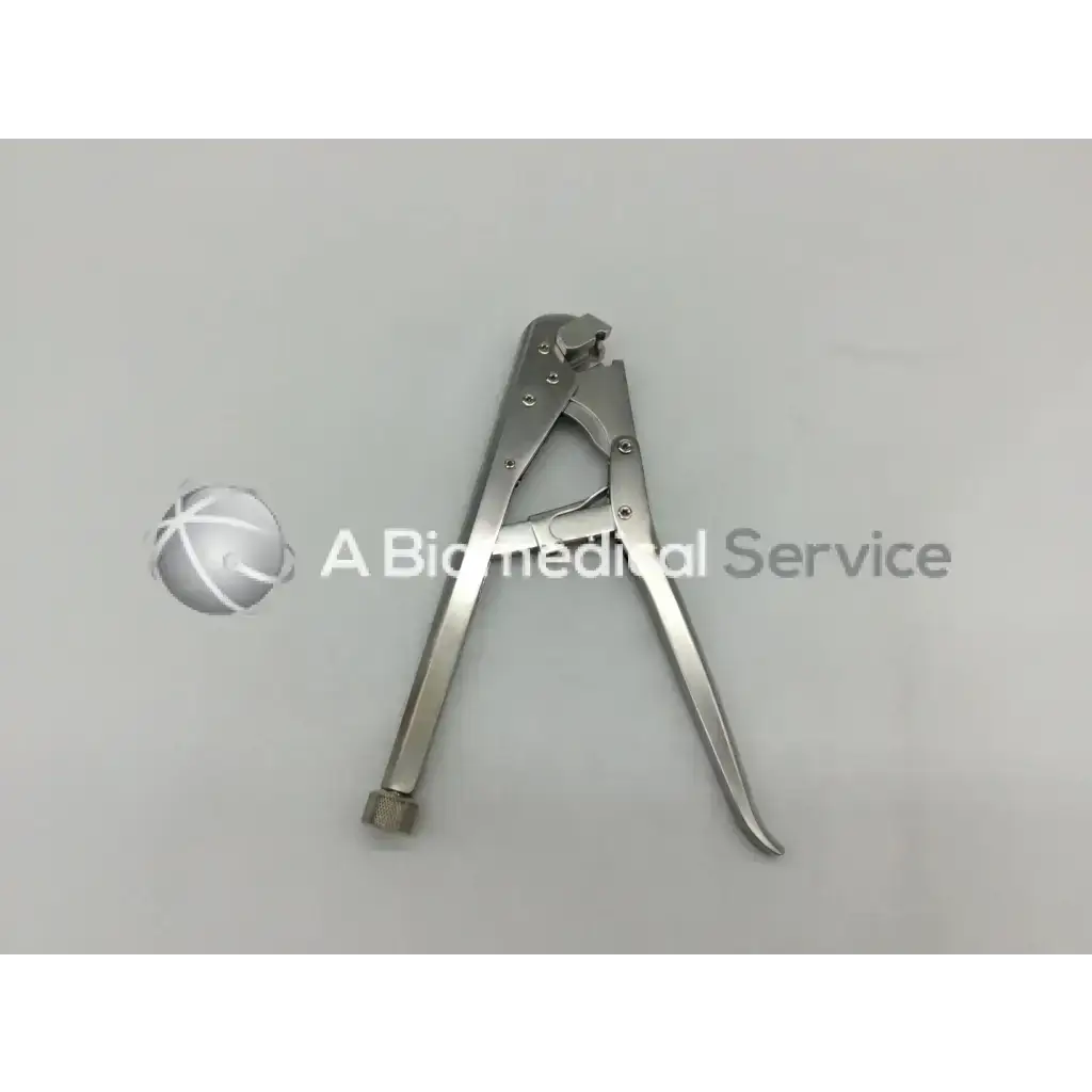 Stainless steel synthes 329.291 bending pliers with polished finish and articulated arms for precise 5mm clavicle plates use