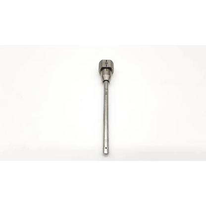 Stainless steel swiss large qc drill attachment synthese 338.490 with hexagonal head and threaded shaft