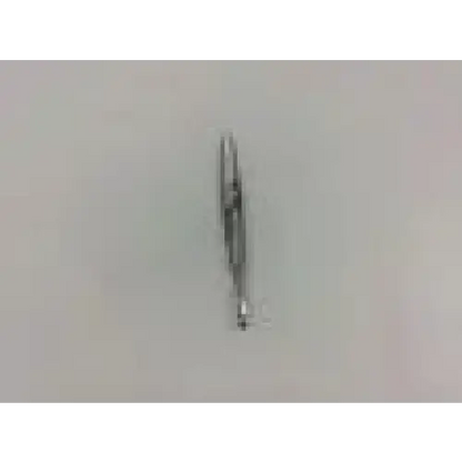 Silver metal locking forceps synthes 347.985 with sleek slender design for precise surgical use