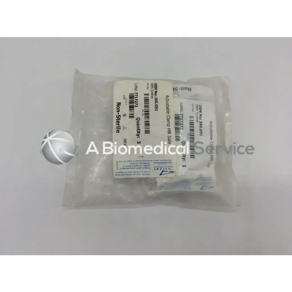 Synthes 390.051 4.0mm Adjustable Clamps for Distal Radius