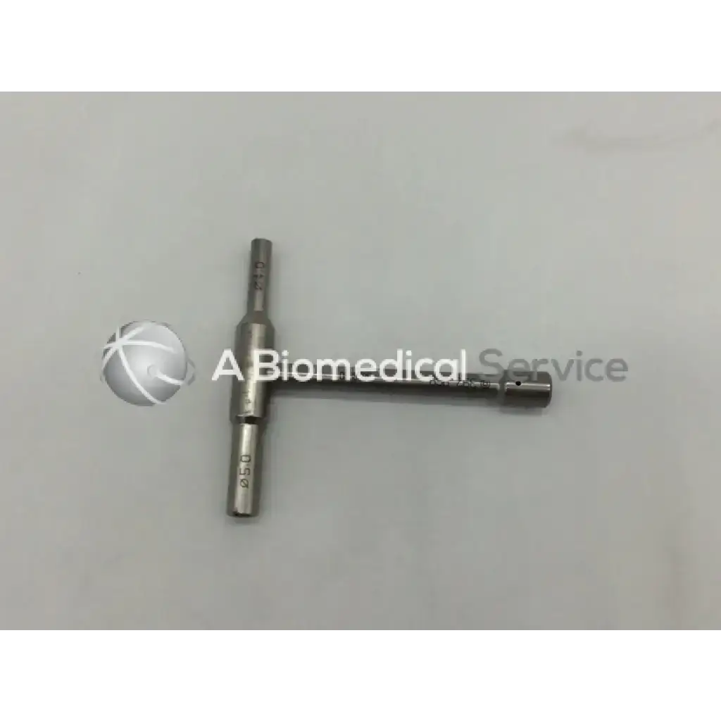 Stainless steel synthes 392.969 combination wrench 4mm 5mm 8mm t-shaped surgical instrument with engraved markings