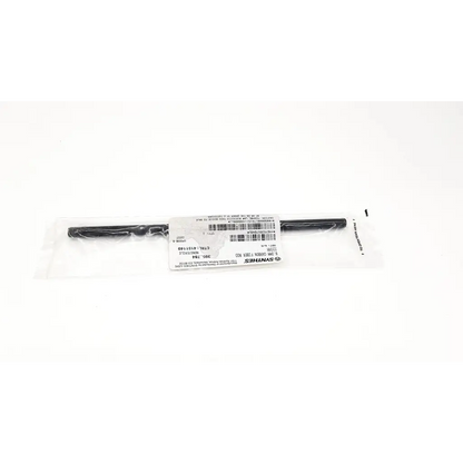 Black carbon fiber rod 200mm in clear plastic packaging with white label showing barcode and part numbers for synthes 394.83