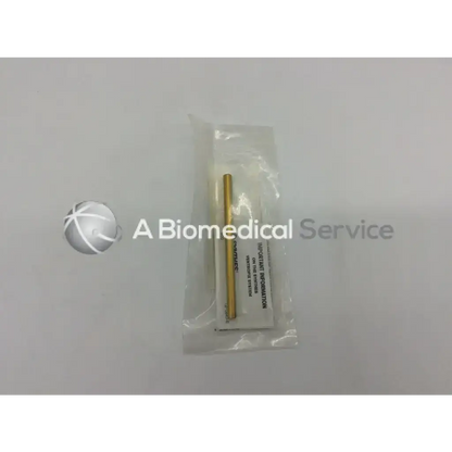 Gold-colored metallic synthes 6.0mm ti hard rod 100mm in clear plastic package with printed labeling