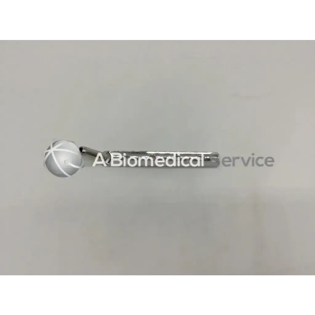 Silver spherical medical device with textured surface and metallic bar for synthes dhs 281.18 135 degree plate-standard barrel