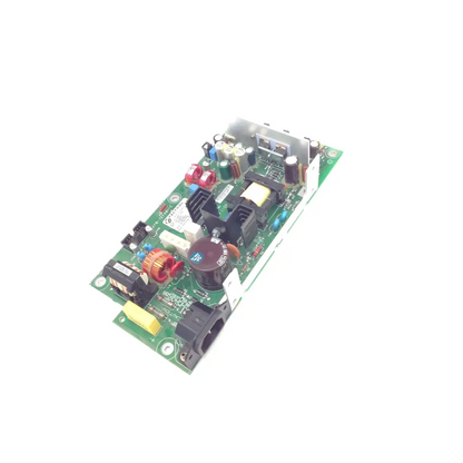 Green power supply board with capacitors resistors and transformer for phlips v24c power supply use