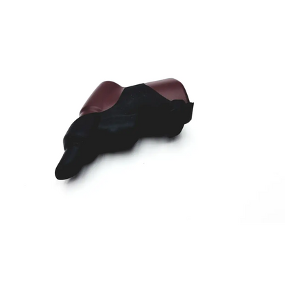 Black and maroon matte camera lens hood compatible with teleflex arrow ez-io 9058 power driver intraosseous