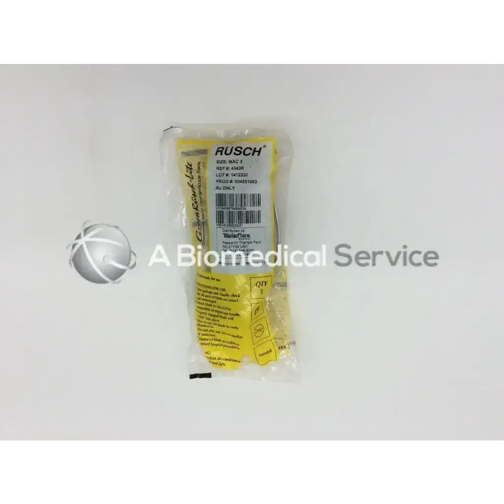 Load image into Gallery viewer, Teleflex Green Rusch Lite Disposable Metal Laryngoscope