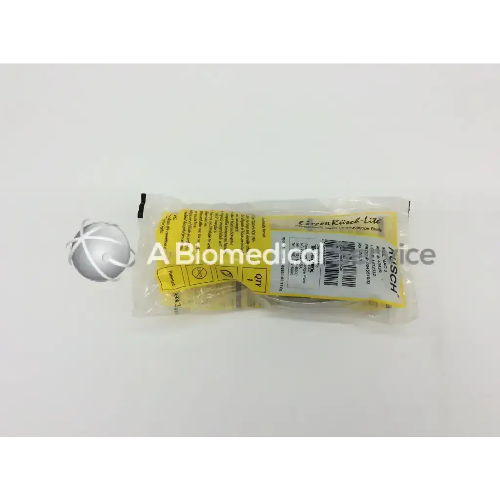 Load image into Gallery viewer, Teleflex Green Rusch Lite Disposable Metal Laryngoscope