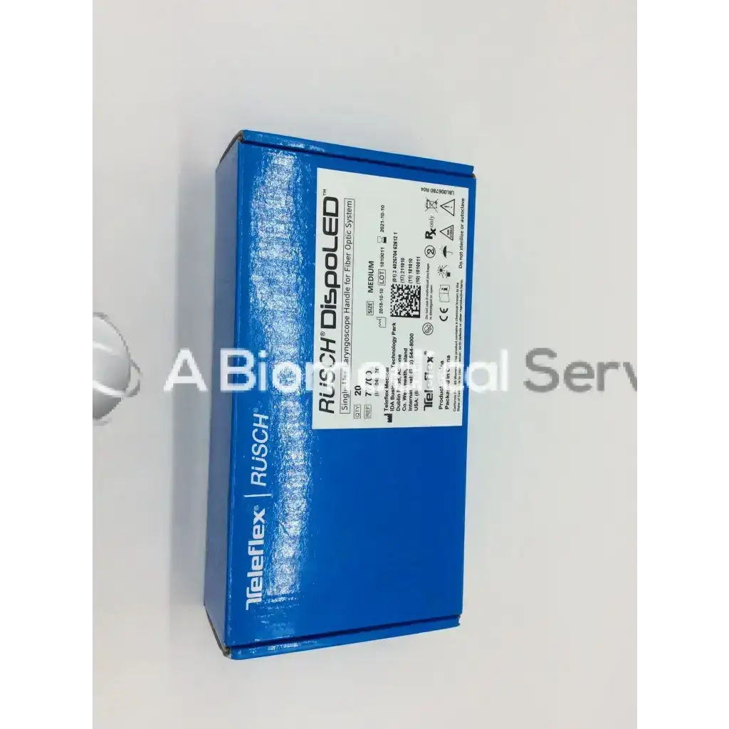 Load image into Gallery viewer, Teleflex Rusch DispoLED Single Laryngoscope Handle Medium