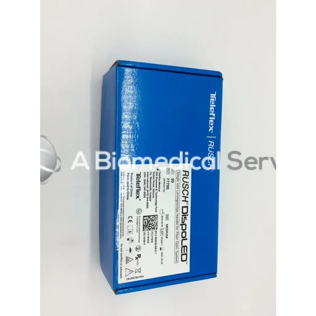Load image into Gallery viewer, Teleflex Rusch DispoLED Single Laryngoscope Handle Medium