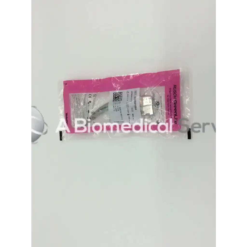 Load image into Gallery viewer, Teleflex Rusch Green Lite Mac 4 Metal Laryngoscope Blade