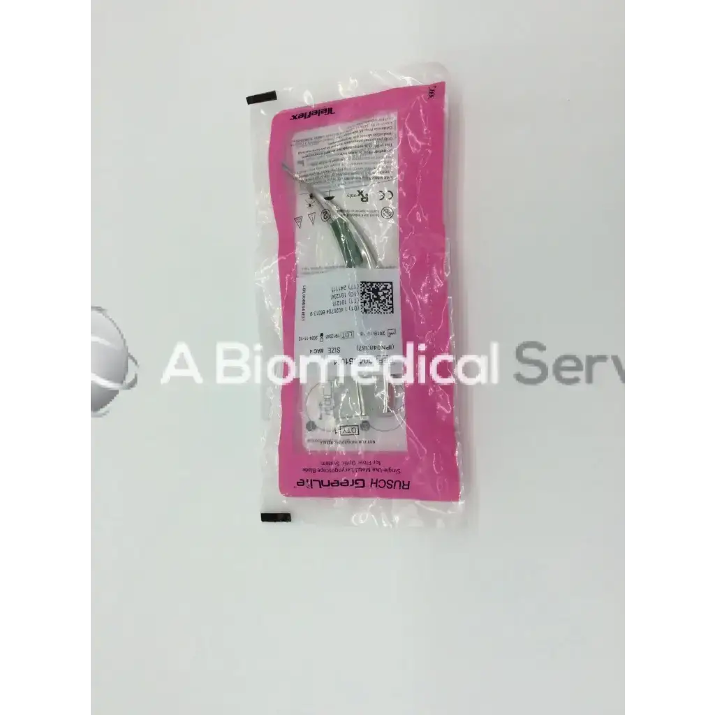Load image into Gallery viewer, Teleflex Rusch Green Lite Mac 4 Metal Laryngoscope Blade
