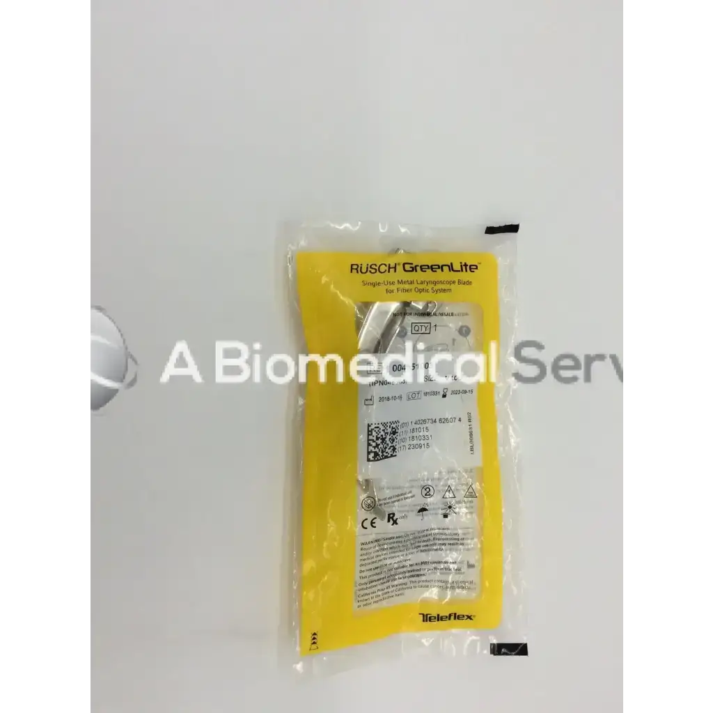 Load image into Gallery viewer, Teleflex Rusch GreenLite MAC 3 Metal Disposable