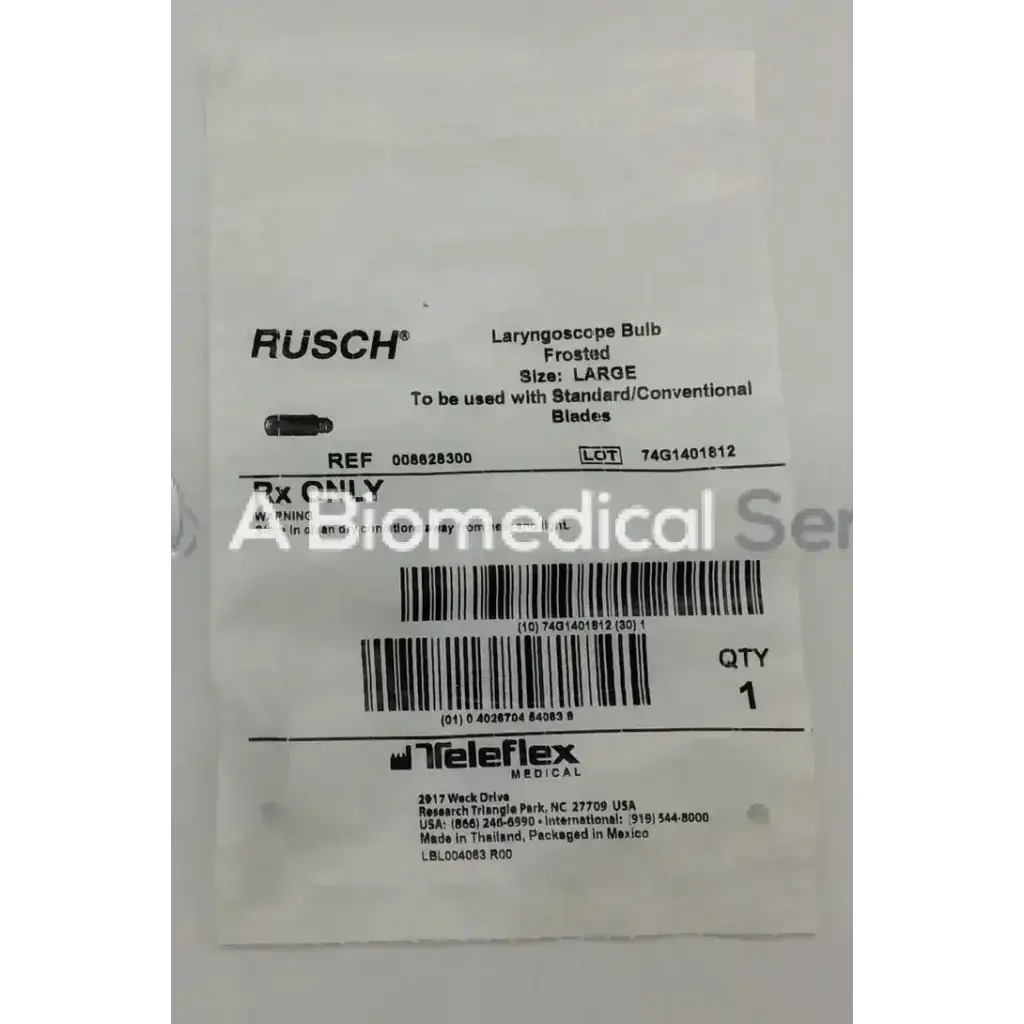 Load image into Gallery viewer, Teleflex Rusch Laryngoscope Bulb 006628300 Large - Medical