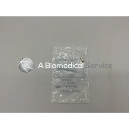 Small metallic medical screw in clear package for teleflex rusch laryngoscope bulb 008628300 large replacement
