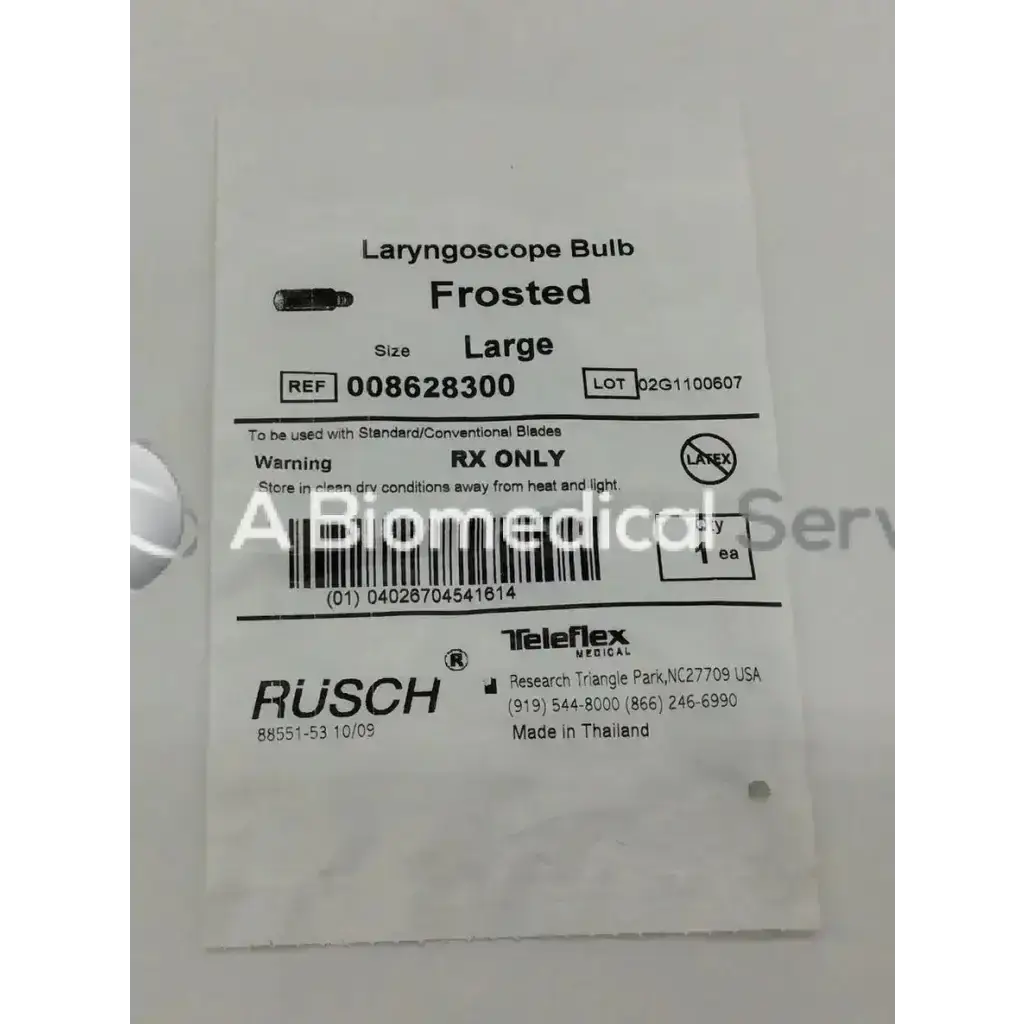 Load image into Gallery viewer, Teleflex Rusch Laryngoscope Bulb 008628300 Large - Medical