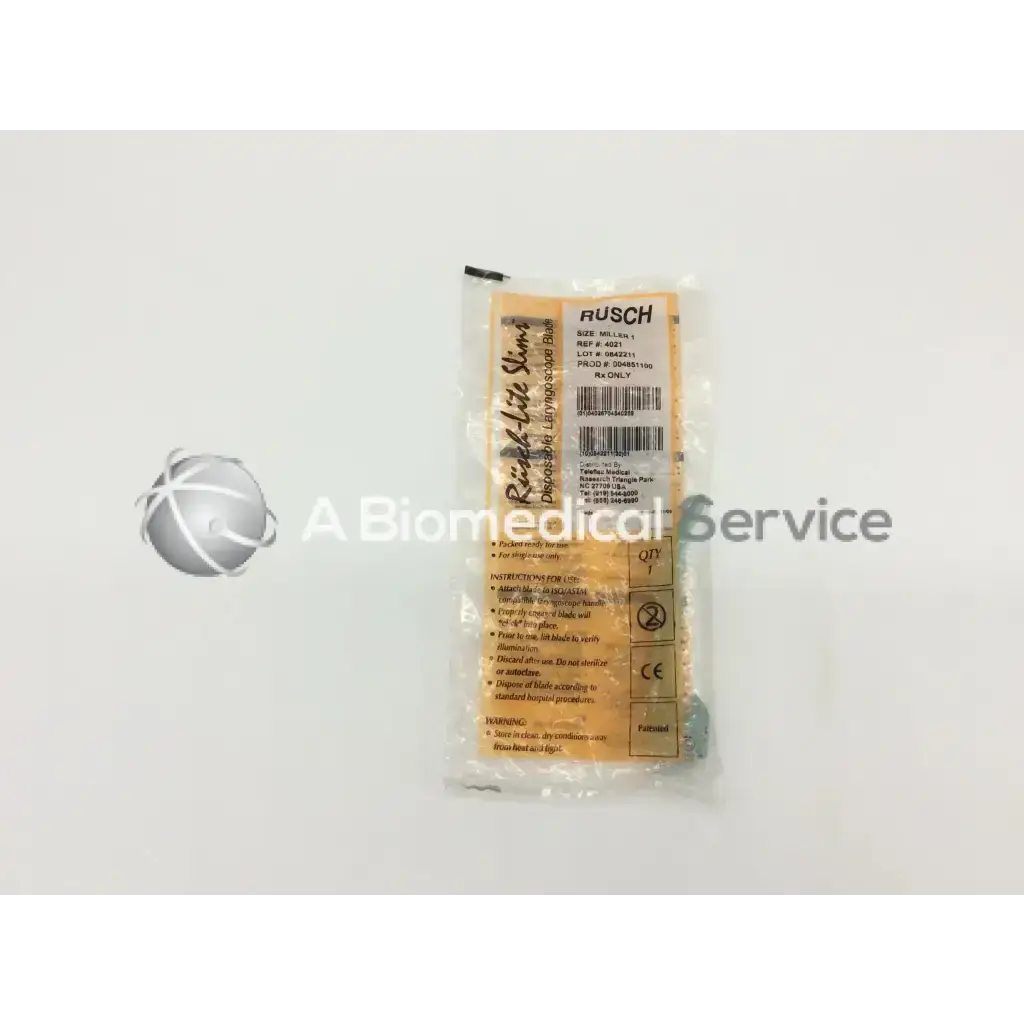 Load image into Gallery viewer, Teleflex Rusch Lite Slims Mill 1 Disposable Laryngoscope
