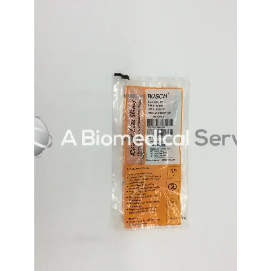 Load image into Gallery viewer, Teleflex Rusch Lite Slims Mill 1 Disposable Laryngoscope
