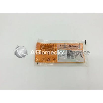 Teleflex rusch lite disposable laryngoscope blade 4021r with orange and white packaged lymphatic drainage gloves by risch