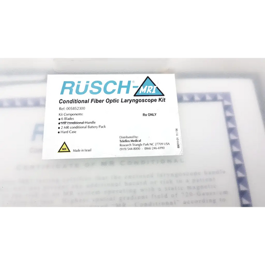 Teleflex Rusch MRI Set 005852300 Conditional Fiber Optic