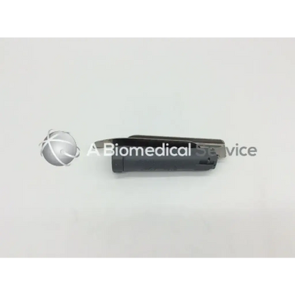 Black plastic surgical instrument with metallic blade and handle for teleflex rusch trulite secure 004670001