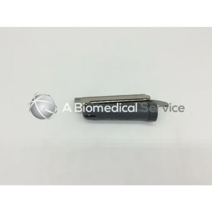 Teleflex rusch trulite secure 004670001 black cylindrical medical instrument with metallic clip and hinge mechanism