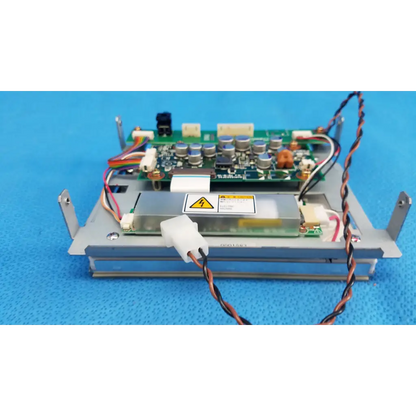 Silver metallic laser module with green circuit board on lcd monitor control driver board for topcon retinal camera
