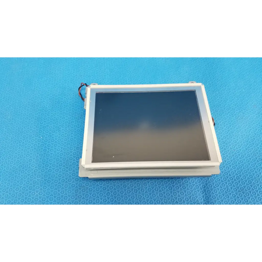 White-framed rectangular lcd monitor control screen with dark inactive display for teli q3b15569fsa retinal camera panel