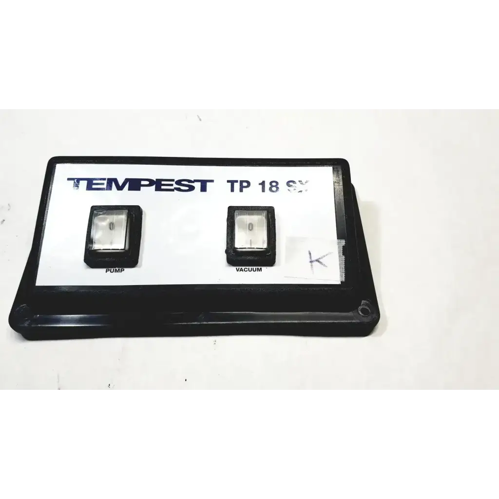 Tempest TP 18SX Control Board, Tempest Vaccum Button Board Control Board, second-hand product photo 1