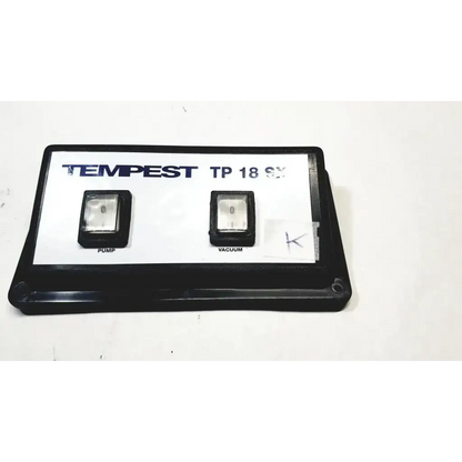 Tempest TP 18SX Control Board, Tempest Vaccum Button Board Control Board, second-hand product photo 1
