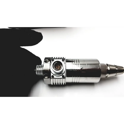 Shiny chrome-finished thermo scientific apci probe mechanical pencil with textured grip and precision metal components