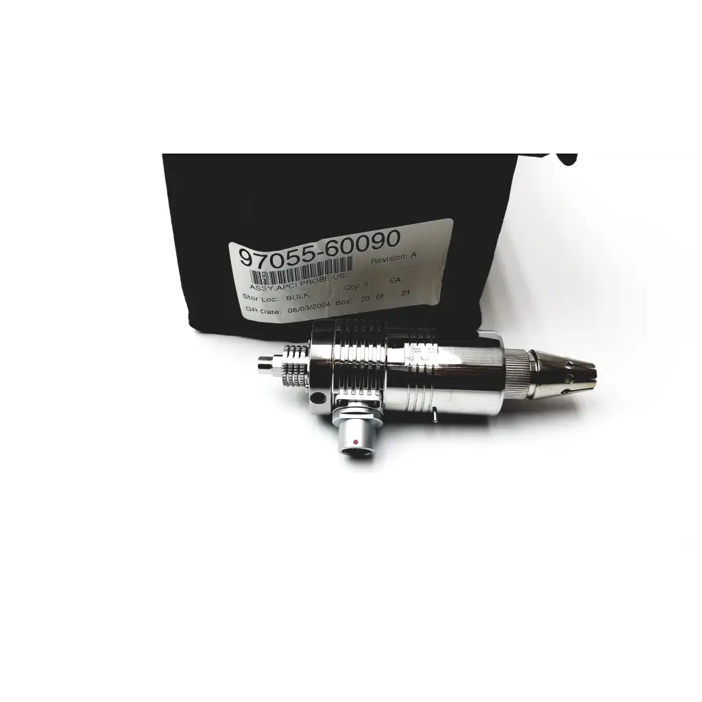 Shiny chrome-plated thermo scientific apci probe opton-20012 industrial pressure sensor with threaded connections