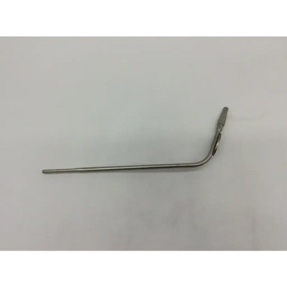 Silver curved slender metal surgical retractor from thompson 51234 spine accessories ad5-275 collection
