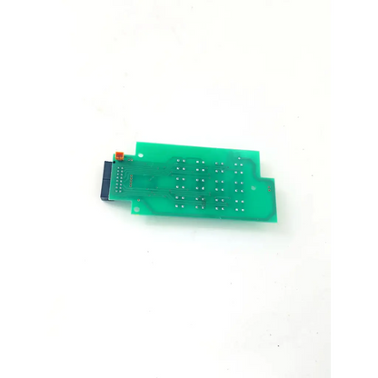 Topcon 4182074011 green rectangular board bbcb3-9 with black connector and orange component on one end
