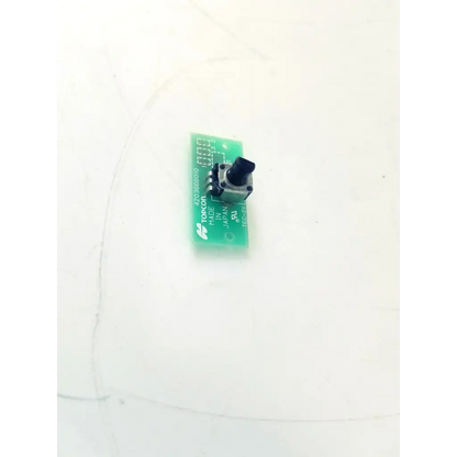 Topcon 4203666010 green circuit board bbcb3-8b with black rotary encoder knob for electronic control functions