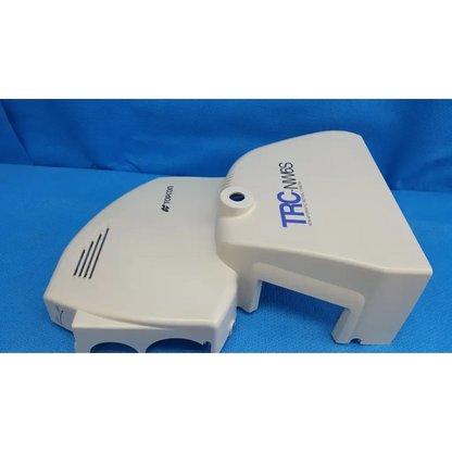 White plastic housing body shroud for topcon trc-nw6s retinal camera side cover panel