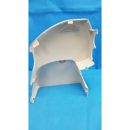 Off-white plastic dashboard cover with molded edges and ventilation slits for trc-nw6s retinal camera housing body shroud