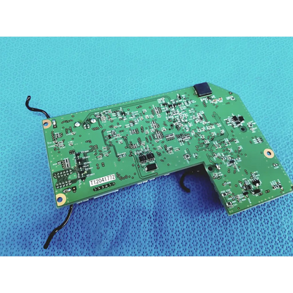 Topcon trc-nw8 ky green pcb control circuit board with black components and white label t12041772 for precise control