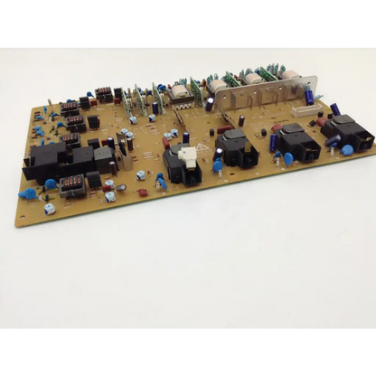 Brown printed circuit board with black blue and white components for toshiba e-studio npkb969b ps-hvt-380 board