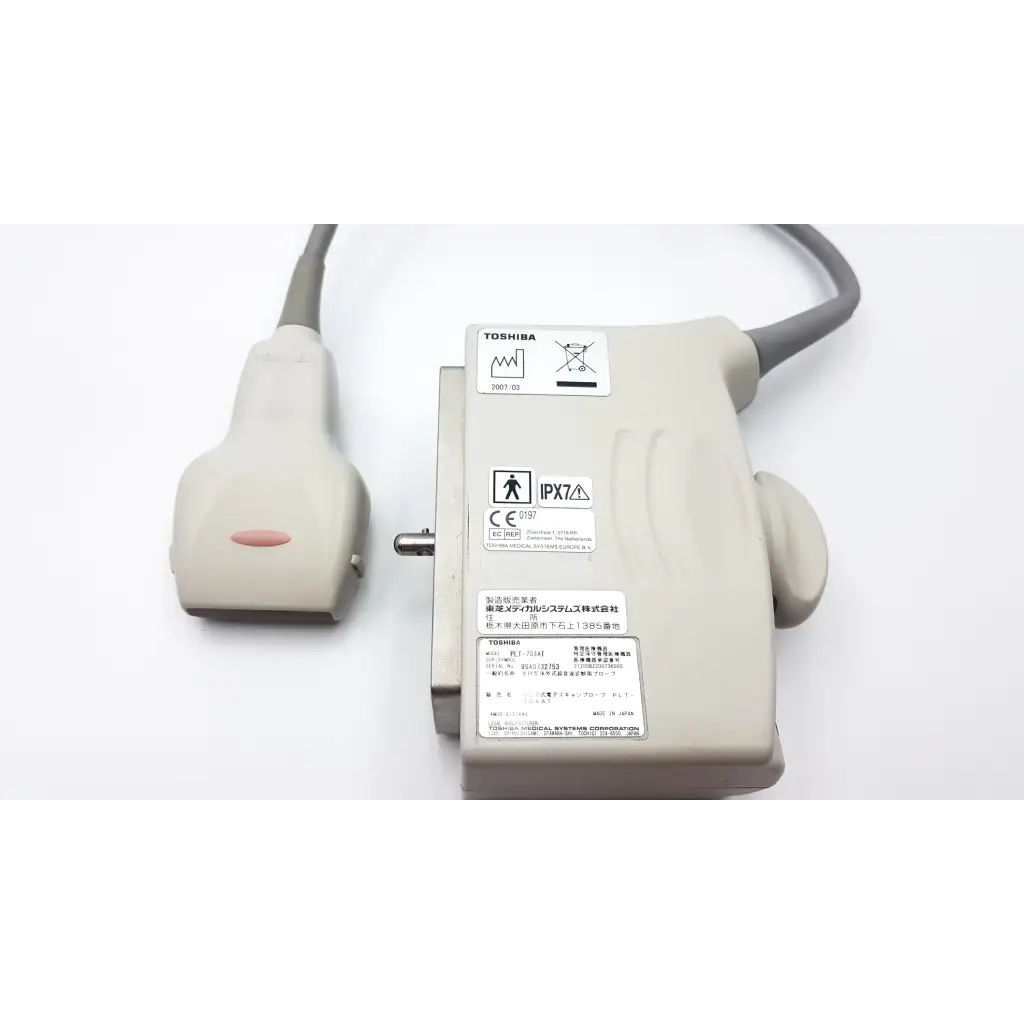 Load image into Gallery viewer, Toshiba PLT-704AT Linear Array Ultrasound Transducer