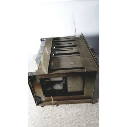 Industrial-grade metal ventilation unit with ribbed top for toshiba ra power rad92-1008 dc power supply 1kva