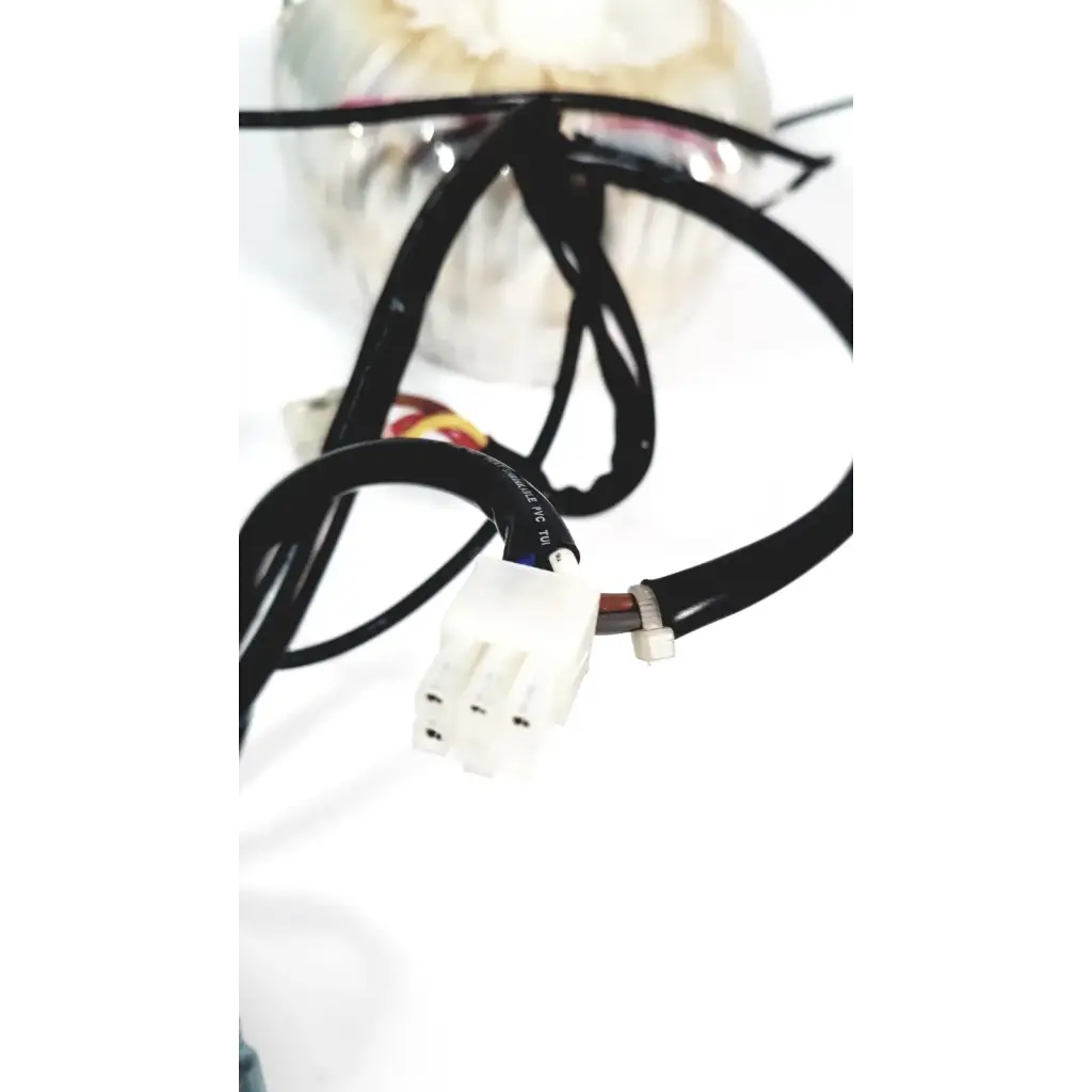 Black cable with white plastic connector for toshiba transformer bsm31-4471e used in xario ultrasound systems